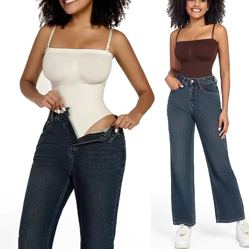 Rebootfit™ Strapless Thong Shaping Bodysuit