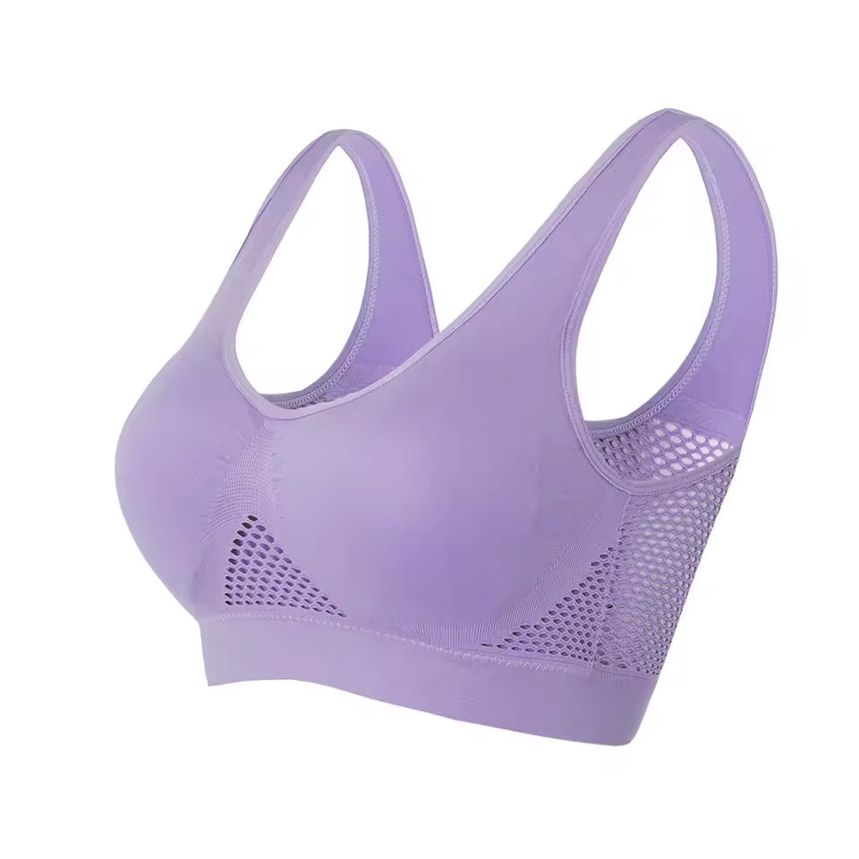 Seamless Breathable Sports Bra